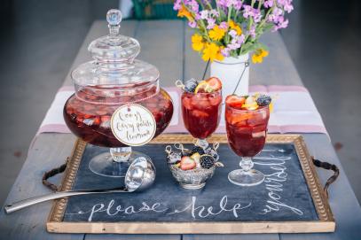 Big-Batch Honeysuckle Mimosa Cocktail Recipe