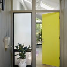 Cheery Yellow Front Door