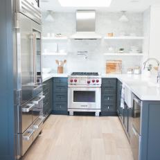 Trendy Gray Kitchen Cabinets