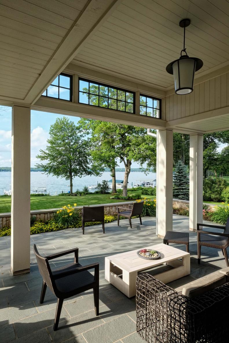 Patio With Lake View