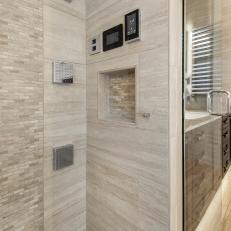 Modern Shower With Smart Controls