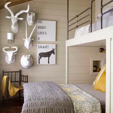 Guest Bedroom With Queen and Twin Bed