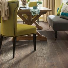 Dining Room Featuring Sequoia Hickory by Shaw Floors