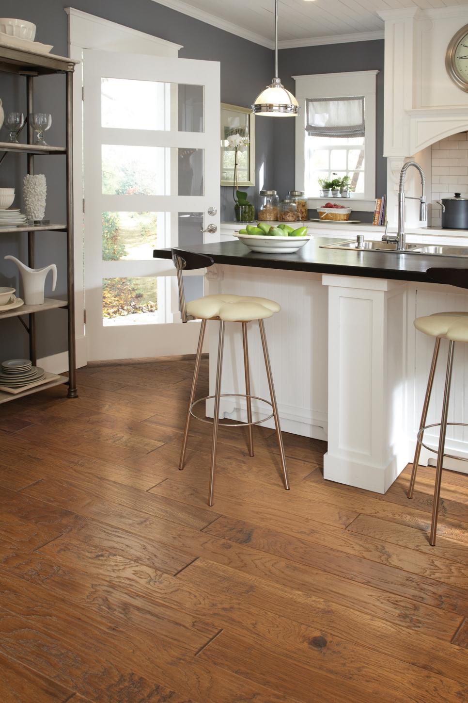 Kitchen Featuring Sequoia Hickory by Shaw Floors HGTV