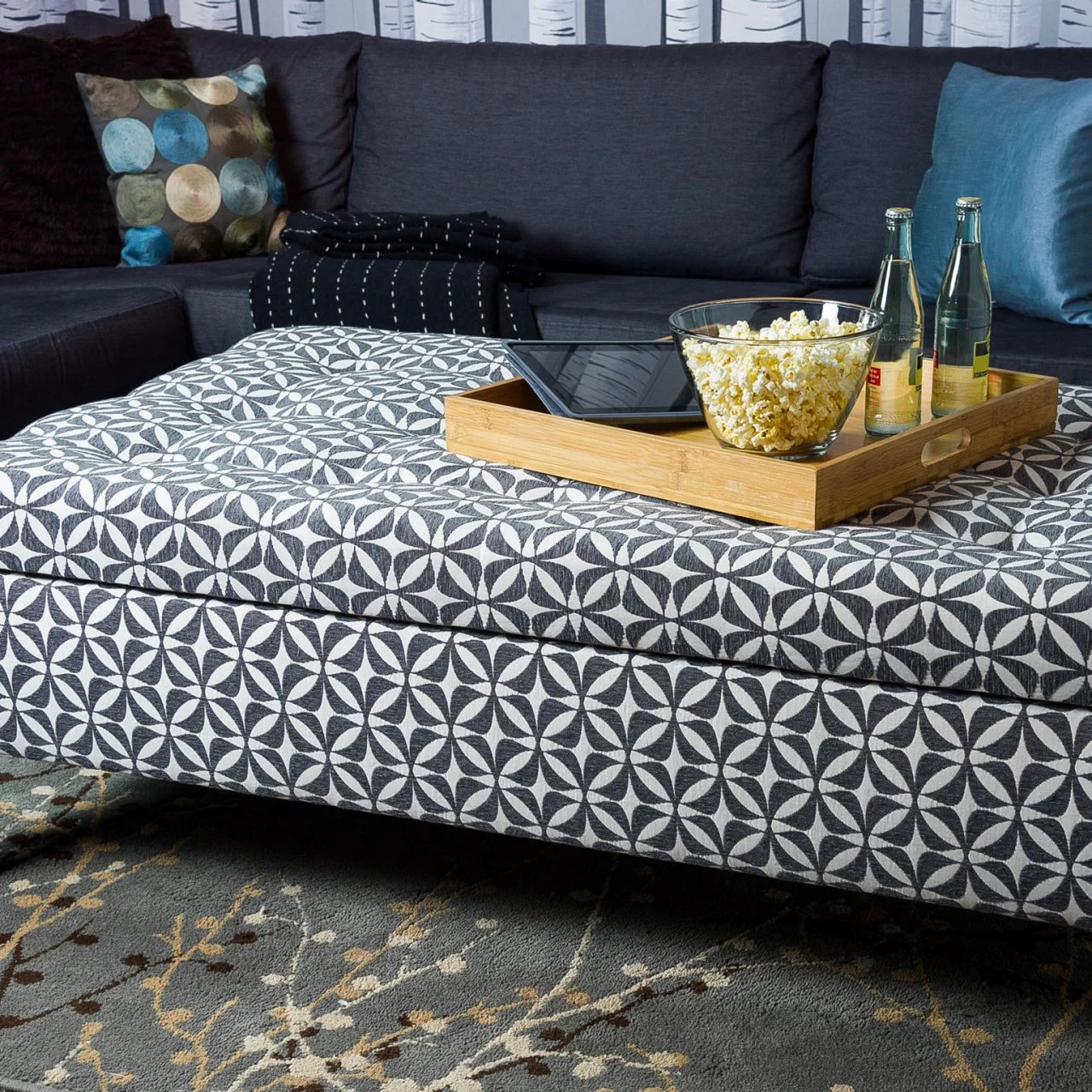 Diy storage ottoman coffee table discount