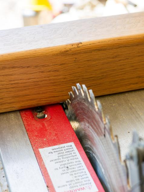 Turn an Old Coffee Table Into an Upholstered Storage Ottoman