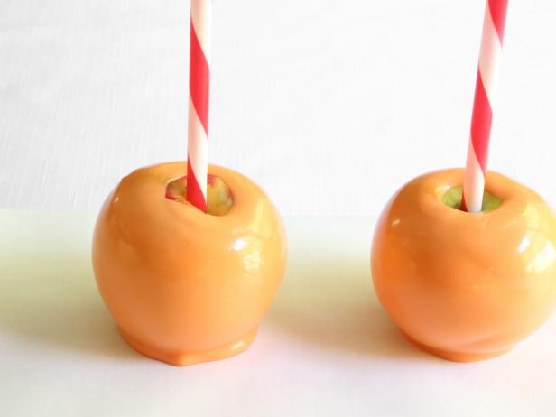 Spooky Candy-Dipped Apples: Step 5
