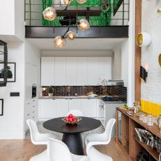 Urban Kitchen, Dining Area and Home Office
