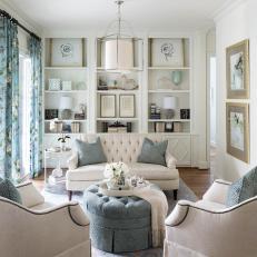 Classic Living Room is Welcoming Retreat