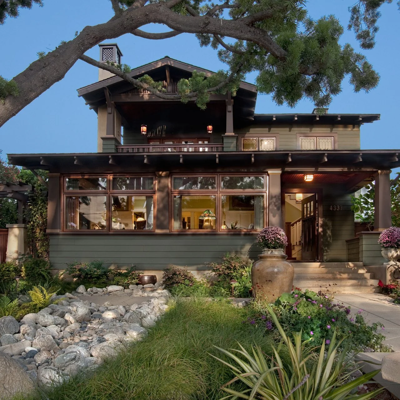 California Craftsman Dream Home Beautiful 1910 Craftsman Bungalows: