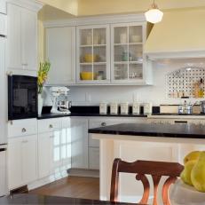 More Modern Additions Blend Into Updated Kitchen to Keep it True to the Integrity of This Historic Home