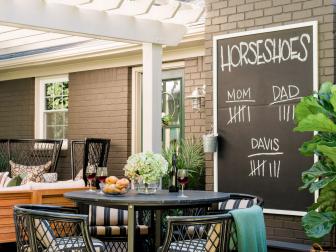 Create a Simple Outdoor Dining Area