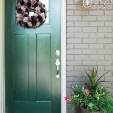 DIY Fall Inspired Pom-Pom Wreath