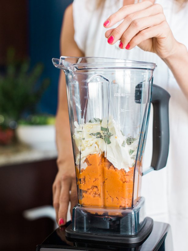 Ingredients for Pumpkin Soup in Blender