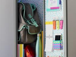 22 DIYs for Locker Decorating + Organizing
