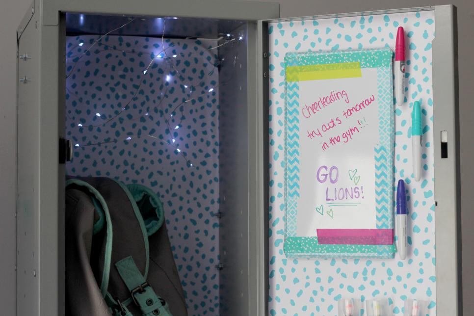 22 DIY Locker  Decorating  Ideas HGTV