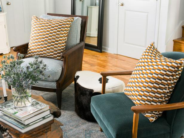 Burnt Sienna and Teal | HGTV