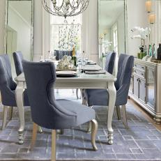 Dining a la Paris Starts with a Silvery Finish