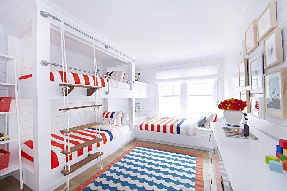 30 Cool Cozy Bunk Rooms, Best Beach House Bunk Beds
