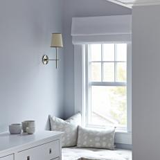 Tranquil Window Seat in Master Bedroom