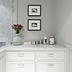 Marble Topped Vanity