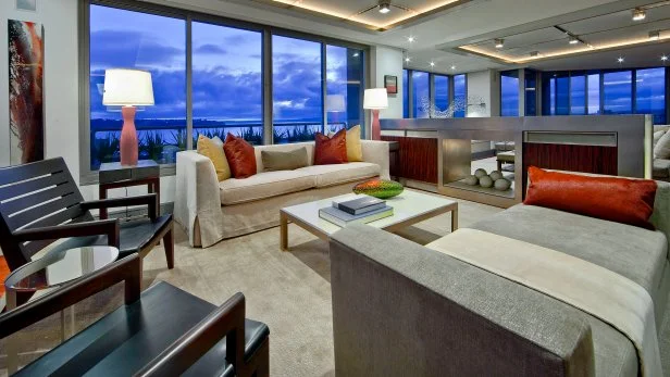 Contemporary Apartment With Sleek Metal Fixtures | HGTV