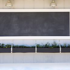 Make and Install an Outdoor Chalkboard