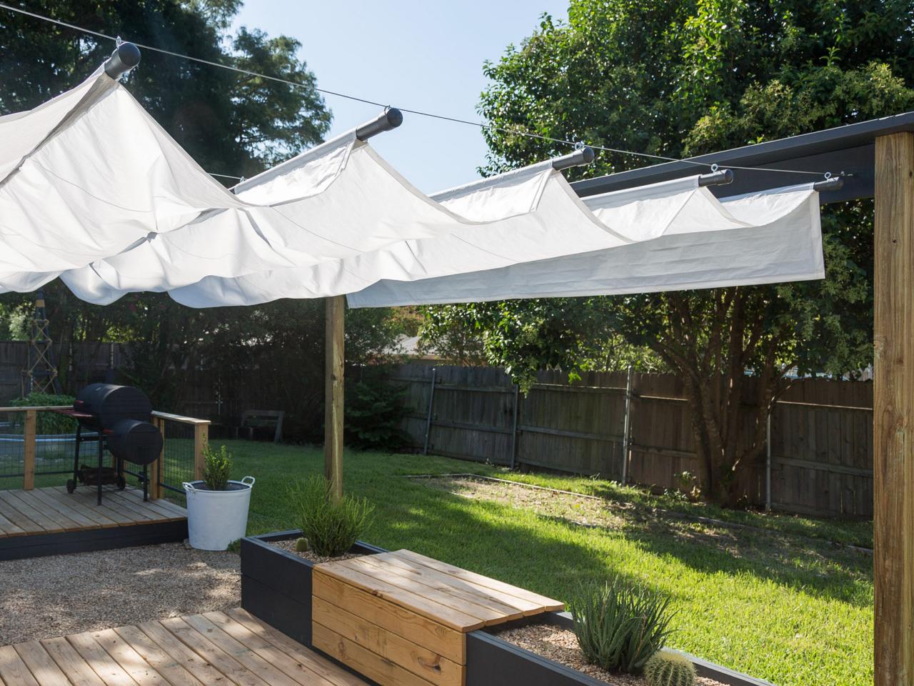 How To Build An Outdoor Canopy, Do It Yourself Outdoor Canopy Ideas