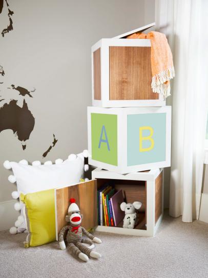 How to Build Storage Blocks For a Kid s Room HGTV