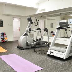 Bright, Sorority Gym Provides Private Workout Space