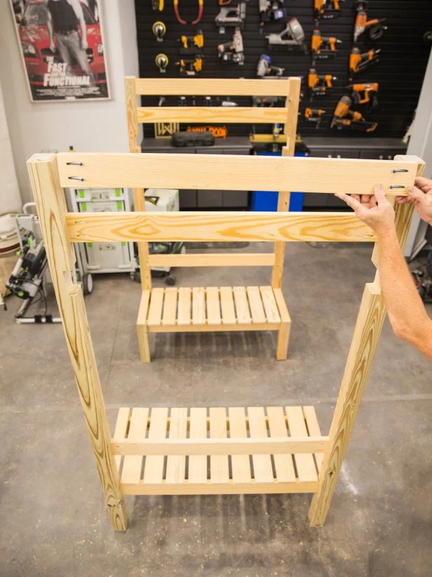 How To Build A Loft Bed With A Built-in Table And Benches 