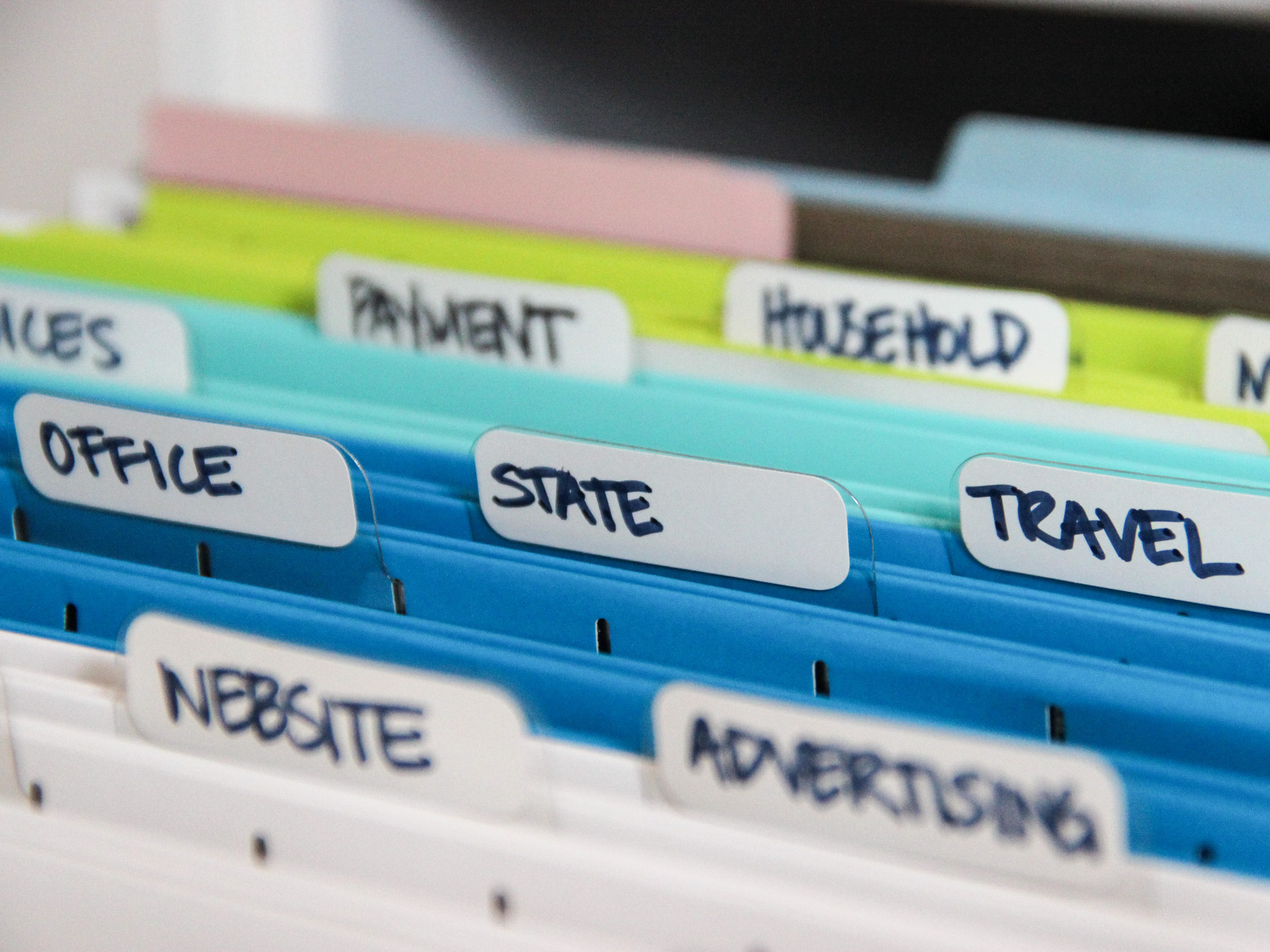how to organize your bills filing system