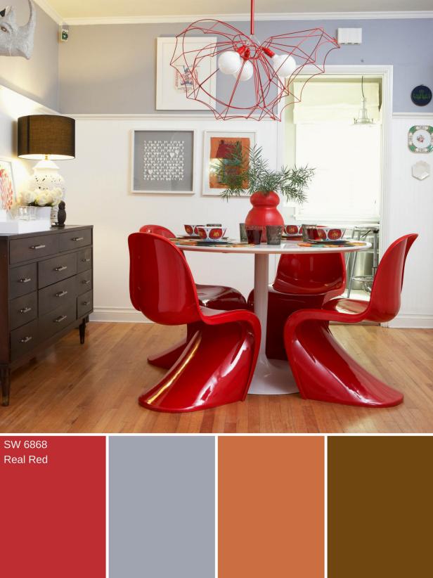 Candy Apple Red Color Palette