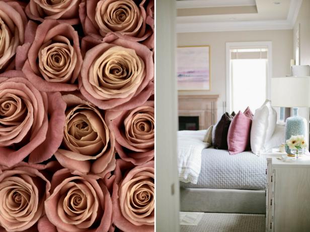 Dusty Rose and Taupe Bedroom Color Scheme  Taupe bedroom, Dusty pink  bedroom, Bedroom color schemes