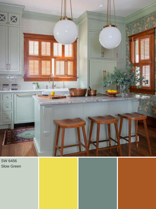 sage green paint color palette