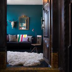 Bold, Eclectic Sitting Room