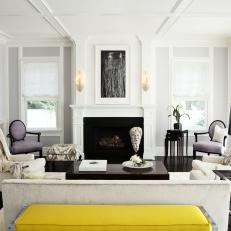 Modern Neo Classical Living Room