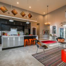 Open Concept Design Highlighted by Natural LIght