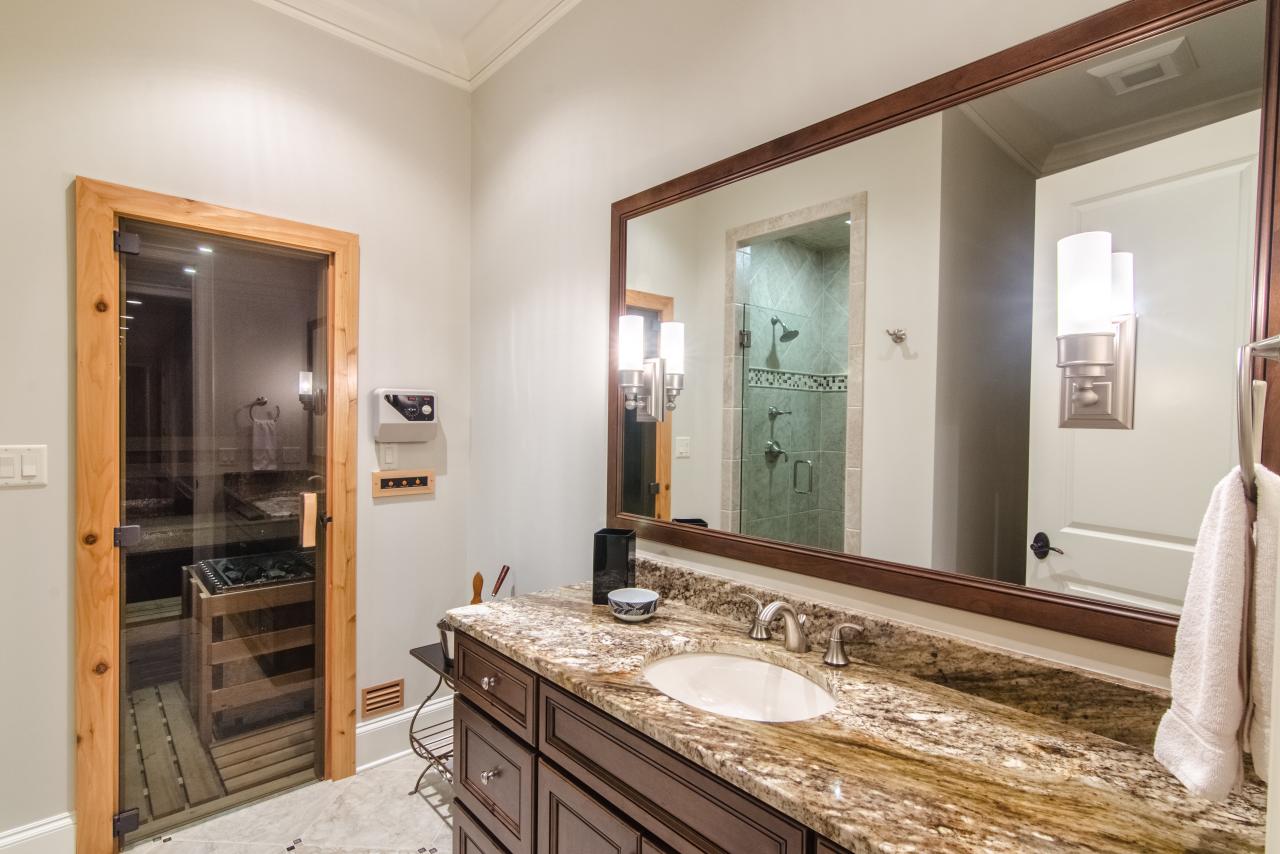 Master Bathroom With Sauna | HGTV