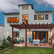 Spanish Colonial Home With Inviting Backyard