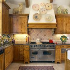 Old World Kitchen is Rustic and Sophisticated 