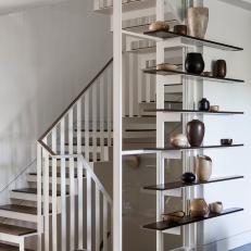 Stairwell and Display Shelf