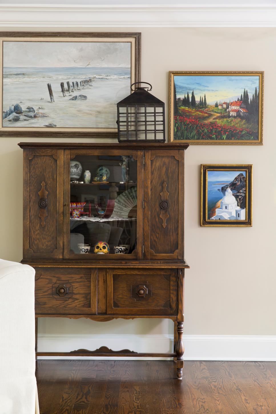 Gorgeous Living Room Buffet | HGTV