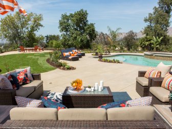 As seen on Flip or Flop, this Riverside home has been completely renovated by Tarek and Christina El Mousa. Renovations to this home included a stunning backyard with extensive hardscape, three different seating areas, a BBQ and bar area, a pool, a fire pit, and landscaping.