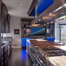 Contemporary Chef's Kitchen is Perfect for Entertaining 