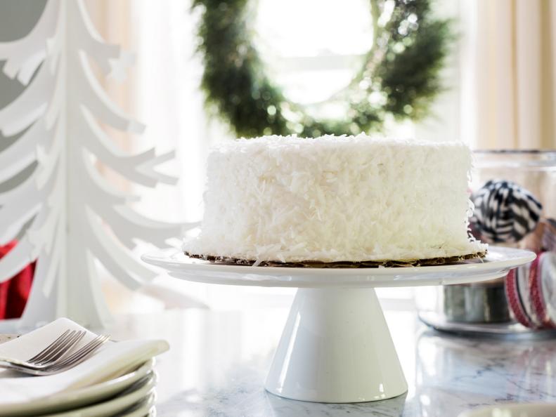 Coconut Cake Table Display 