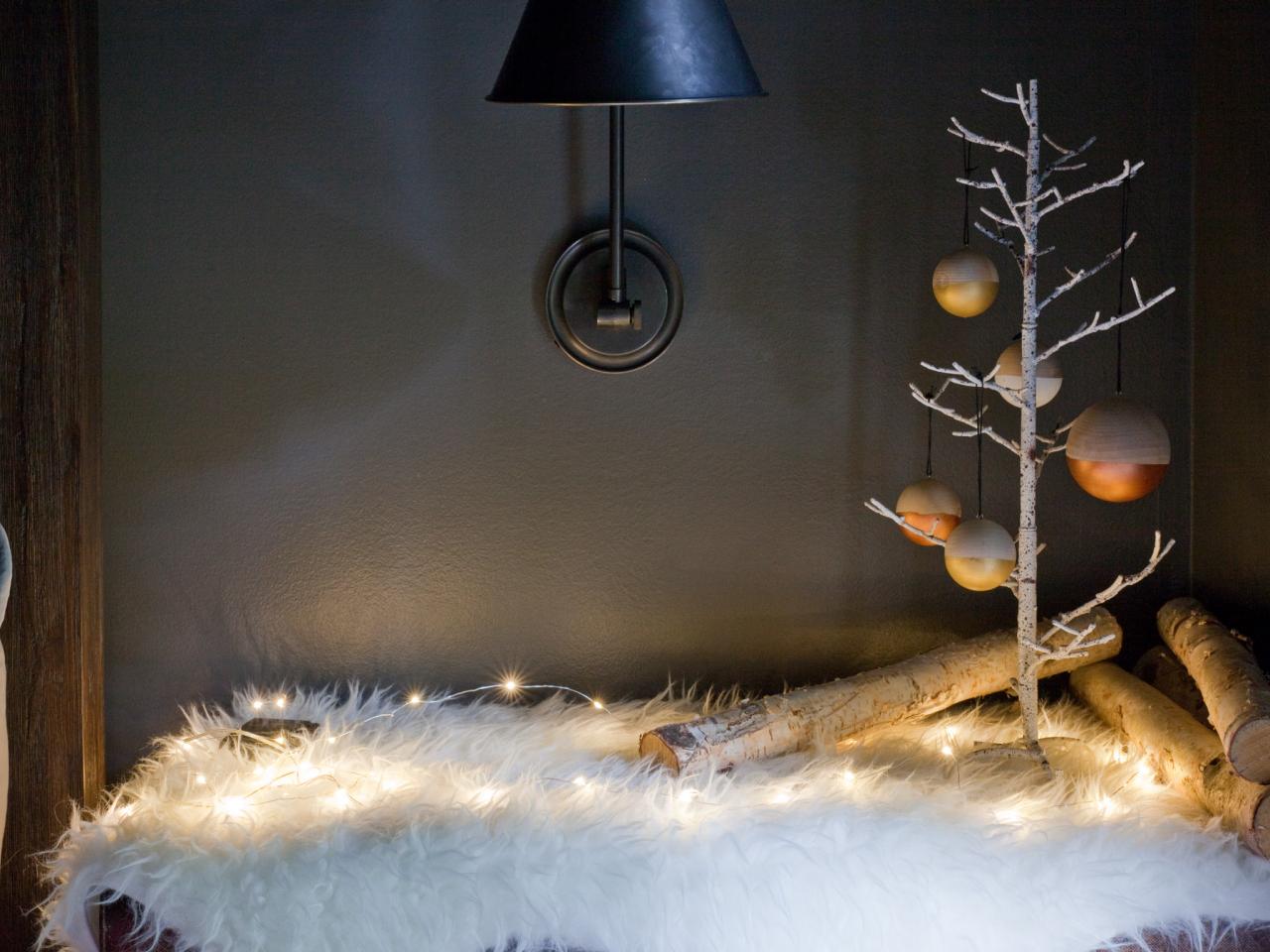 Easy PaintDipped Wooden Ornaments HGTV