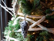 DIY Soft Pinecone Ornament 