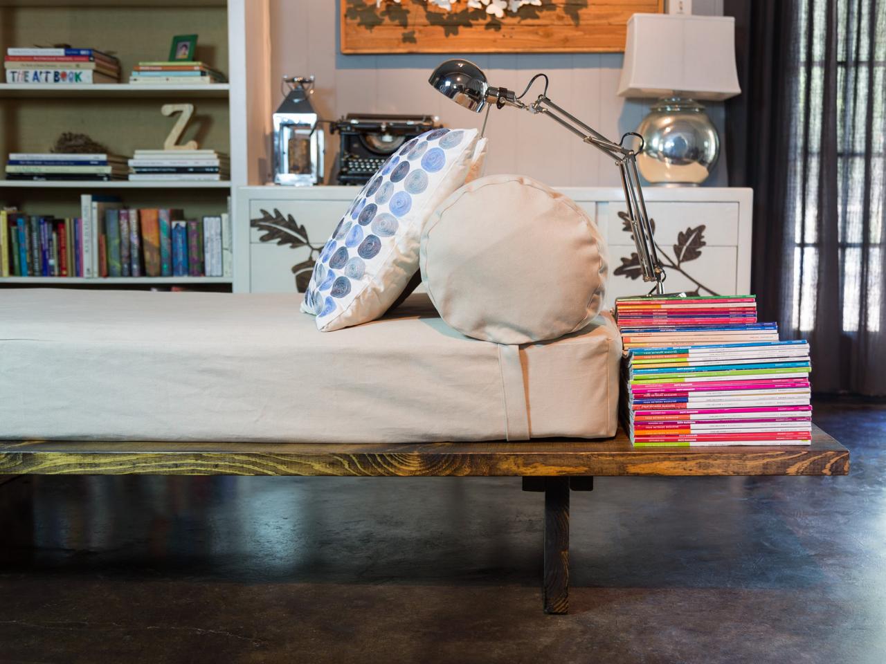How to Build a Modern Daybed   HGTV