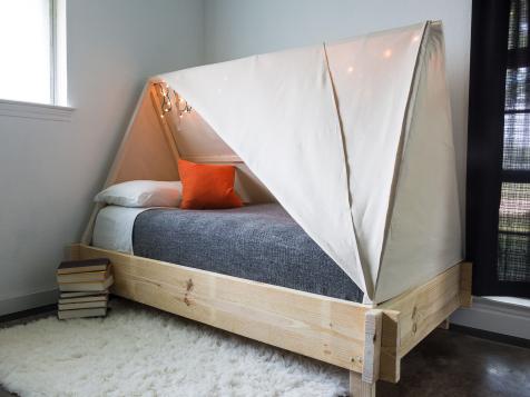How to Make a Tent Bed